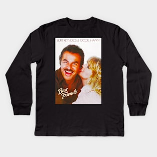 goldie hawn burt reynolds Kids Long Sleeve T-Shirt